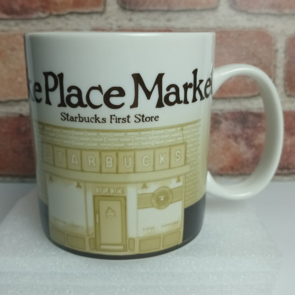 Starbucks 2010 Pike Place Market 16 oz.  Mug ~ Coffee Tea Spices Original Siron